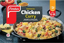 Chicken curry 1kg Findus