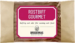 Rostbiff Gourmet skivad 100g Brödernas