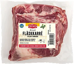 Fläskkarré Färsk benfri ca 1,1kg Scan