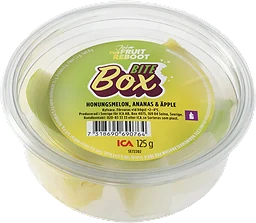 Bite box Honungsmelon, Ananas & Äpple 125g ICA