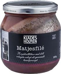 Matjesfiléer 550g Klädesholmen