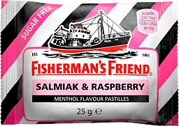 Halstablett Lakrits/Hallon Sockerfri Fisherman´s Friend