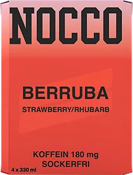Energidryck Berruba 33cl 4-p Nocco