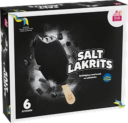 Glasspinnar Salt Lakrits 6-pack
