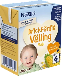 Majsvälling Drickfärdig Från 6m 200ml Nestle