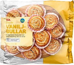 Vaniljbullar Fryst 420g ICA