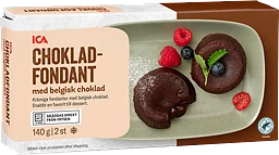 Chokladfondant Fryst 2-p 140g ICA