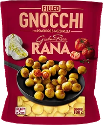 Fylld Gnocchi Tomat och Mozzarella Färsk 280g Rana