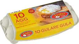Ägg M/L Gulare Gula 10-pack