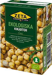 Kikärtor Ekologisk 380g Zeta