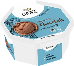 Glass Heavenly Choklad Vegansk 750ml Laktosfri Choice