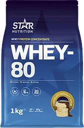 Proteinpulver Whey-80 Cocolate Banana 1kg Star
