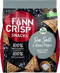 Rye Snacks Sea Salt  150g Finn Crisp