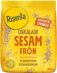Sesamfrön Oskalade 350g Risenta