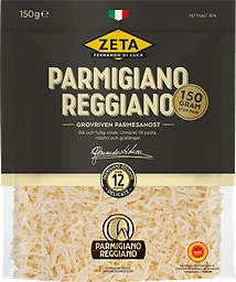 Parmesan Grovriven 150g Parmigiano Reggiano