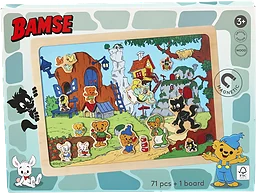 Magnettavla Bamse