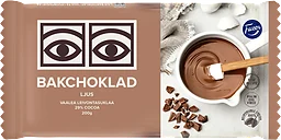 Bakchoklad Ögon Ljust 200g Fazer