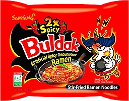 Snabbnudlar Buldak Ramen 2x Spicy 140g Samyang