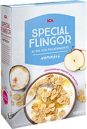 Specialflingor Naturell 500g ICA