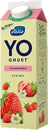 Yoghurt Sommarbär 0,1% 1000g Valio