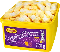 P&M Påskeskum 720g Cloetta