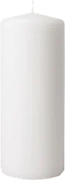 Blockljus Vitt H20