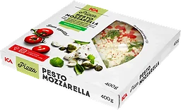 Pizza Pesto Mozarella 400g ICA