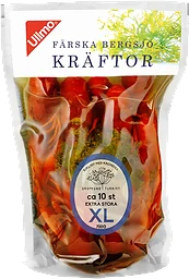 Kräftor Färska ca 10st XL 700g Ullmo