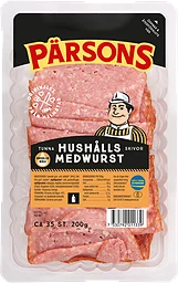 Hushålls Medwurst Skivad