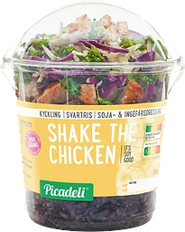 Shakesallad Kyckling Soja 265g Picadeli