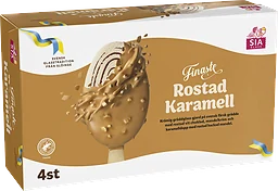 Glasspinnar Finaste rostad karamell 4-pack
