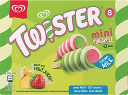 Glass Flerpack Pineapple mini 8-p Twister