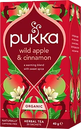 Te Wild Apple & cinnamon Ekologisk 20-p Pukka