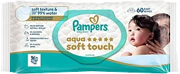 Tvättservetter Aqua Soft 60-p Pampers