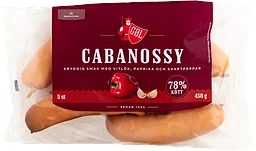 Cabanossy Vitlök Paprika 78% Kötthalt 450g Göl