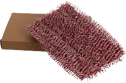 Glitter Röd/Vit 25mmx5m Festive