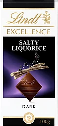 Chokladkaka EXCELLENCE Lakrits Mörk Choklad 100g Lindt