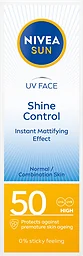 Solkräm Ansikte Shine control Spf 50