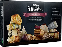 Våra fem bästa kex till ost 170g Göteborgs utvalda