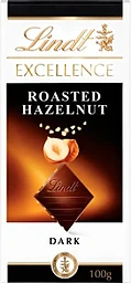 Chokladkaka EXCELLENCE Hasselnöt Mörk Choklad 100g Lindt