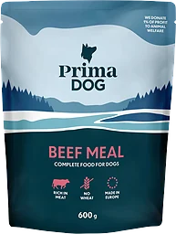 Våtfoder Beef Meal 600g PrimaDog