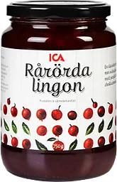 Rårörda lingon ICA