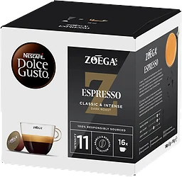 Kaffekapslar Dolce Gusto Espresso 16-p  Zoegas