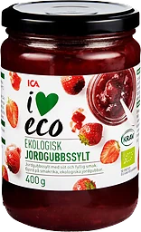 Jordgubbssylt 400g KRAV ICA I love eco