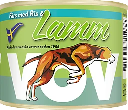 Lamm Ris Färs Hundmat