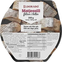 Matjessill Filéer i Bitar