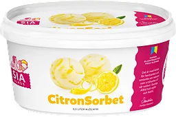 Citronsorbet