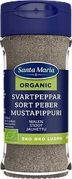 Svartpeppar Malen Organic Burk