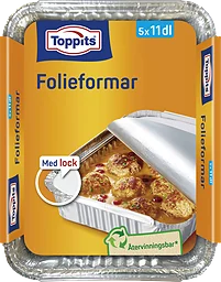 Folieformar med lock