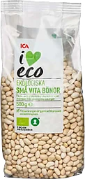 Små vita bönor torra Ekologiska 500g ICA